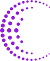 small dots in a circle in purple